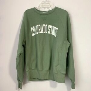 Vintage Champion Reverse Weave Colorado State Crewneck Sweatshirt Size Medium‎